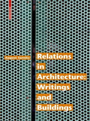cover image of Relations in Architecture